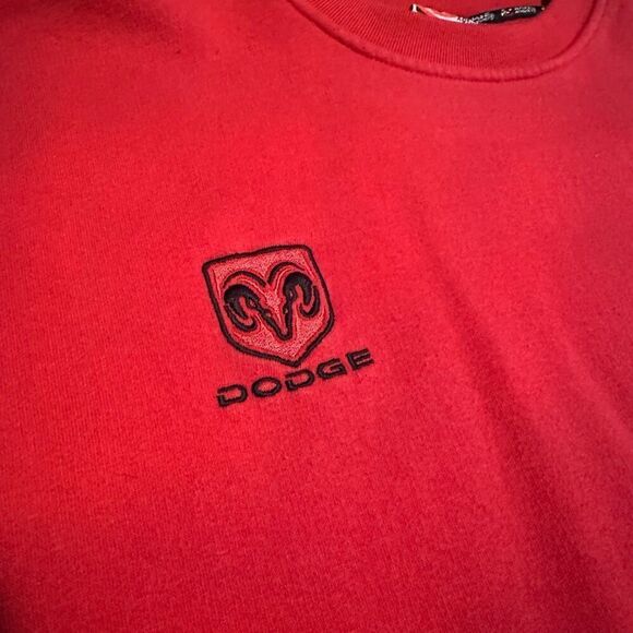 VINTAGE Dodge Racing Sweatshirt Kasey Kahne Men L Sweatshirt Chase Red Crewneck - Picture 4 of 14